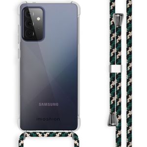 iMoshion Coque avec cordon Samsung Galaxy A72 - Vert