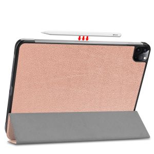 iMoshion Coque tablette Trifold iPad Pro 11 (2020-2018) - Rose