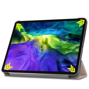 iMoshion Coque tablette Trifold iPad Pro 11 (2020-2018) - Dorée