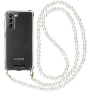 iMoshion Coque avec dragonne Samsung Galaxy S21 Plus - Transparent