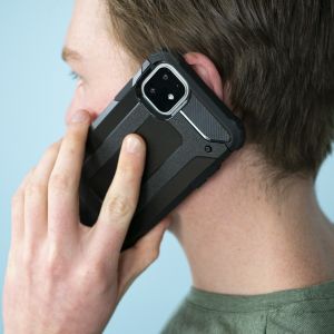iMoshion Coque Rugged Xtreme OnePlus 9 - Noir