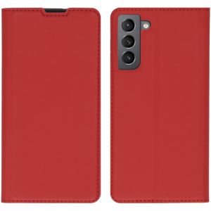 iMoshion Étui de téléphone Slim Folio Samsung Galaxy S21 - Rouge