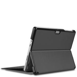 iMoshion Coque tablette Trifold Microsoft Surface Go 4 / Go 3 / Go 2 - Gris