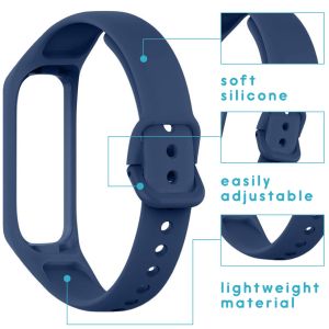 iMoshion Bracelet silicone Samsung Galaxy Fit 2 - Bleu foncé