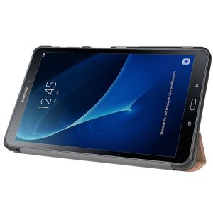 iMoshion Coque tablette Trifold Galaxy Tab A 10.1 (2016) - Dorée