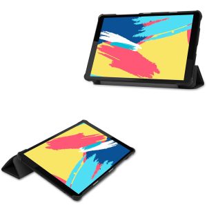 iMoshion Coque tablette Trifold Lenovo Tab M8 / M8 FHD - Noir