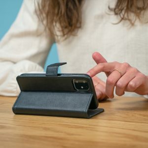iMoshion Étui de téléphone portefeuille Luxe OnePlus 9 Pro - Noir
