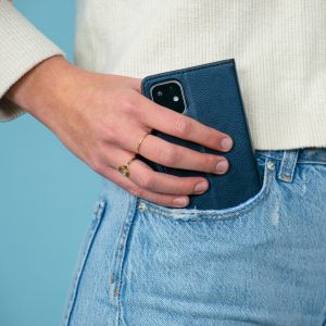 iMoshion Étui de téléphone portefeuille Luxe Xiaomi Mi 11 -Bleu foncé