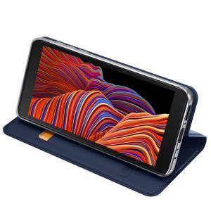 Dux Ducis Étui de téléphone Slim Samsung Galaxy Xcover 5 - Bleu foncé