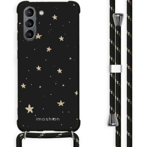 iMoshion Coque Design avec cordonSamsung Galaxy S21 - Stars Gold