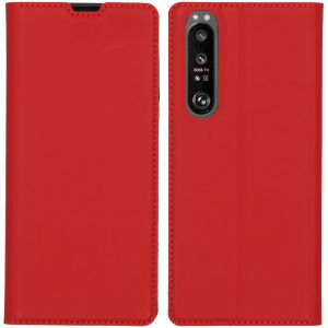 iMoshion Étui de téléphone Slim Folio Sony Xperia 1 III - Rouge