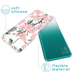 iMoshion Coque Design Samsung Galaxy A22 (5G) - Cherry Blossom