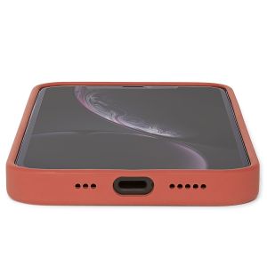 Decoded Coque en silicone MagSafe iPhone 12 (Pro) - Rust