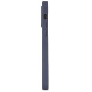 Decoded Coque en silicone MagSafe iPhone 12 (Pro) - Matte Navy