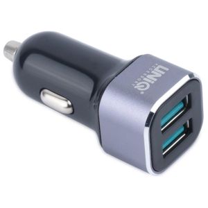 Dual USB Car Charger + câble Micro-USB - 2,4A