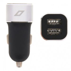 Accezz Dual USB Car Charger - 4,8A - Noir