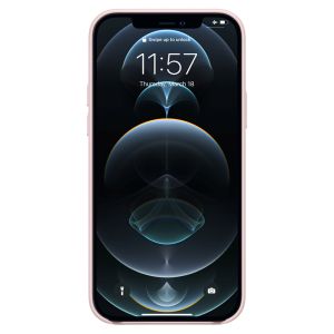 Valenta Coque en cuir Luxe iPhone 12 (Pro) - Rose