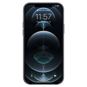 Valenta Coque en cuir Luxe iPhone 12 Pro Max - Gris