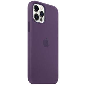 Apple Coque en silicone MagSafe iPhone 12 Pro Max - Amethyst