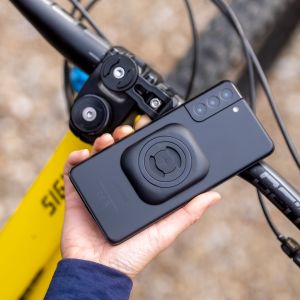 SP Connect Bike Bundle Universal Interface SPC+ - Support de téléphone pour vélo - Adaptateur pour accessoires SP Connect+ - Noir