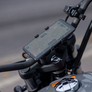 SP Connect Universal Phone Clamp SPC+ - Support de téléphone vélo - Convient aux supports SP Connect+ - Noir
