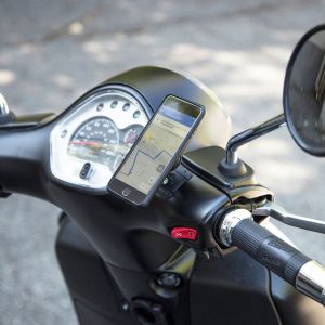 SP Connect ﻿Adhesive Mount Pro - Support de téléphone pour voiture et moto / scooter - Noir
