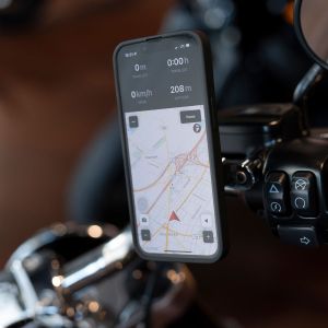 SP Connect Clutch Mount Pro - Support de téléphone pour moto / scooter - Chromé