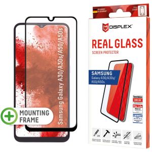 Displex Protection d'écran en verre trempé Real Glass Full Cover Samsung Galaxy A50 / A30s - Noir