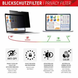 Displex Protection d'écran magnetique Privacy Safe MacBook Pro 16.2 pouces - A2485 / A2780 / A2991 / A2141