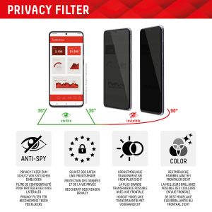 Displex Protection d'écran en verre trempé Privacy Samsung Galaxy S23