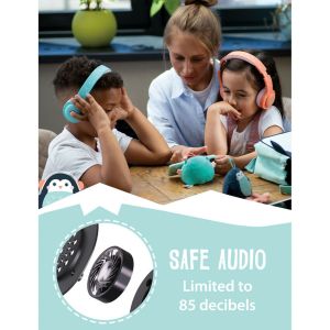 Planet Buddies Écouteurs sans fil pour enfants - Manchot