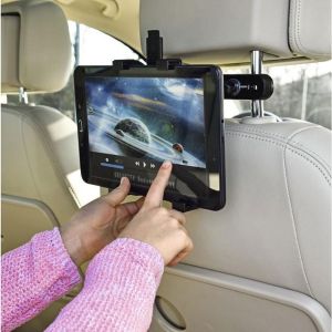Hama ﻿Support de tablette pour voiture - 7 à 12,9 pouces - Réglable - Universel - Appui-tête - Noir