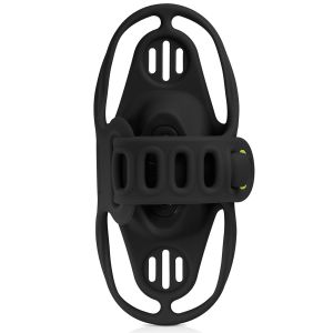 Bone ﻿Support de téléphone pour vélo universel avec Power Strap Bike Tie Pro4 - Noir