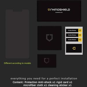 RhinoShield Protection arrière résistante aux chocs iPhone 12 (Pro)