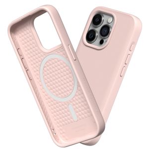 RhinoShield ﻿Coque SolidSuit MagSafe iPhone 15 Pro Max - Classic Blush Pink