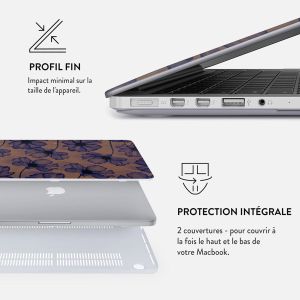 Burga Coque Rigide MacBook Pro 13 pouces (2020 / 2022) - A2289 / A2251 - Velvet Night