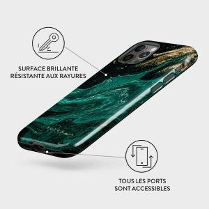 Burga Coque arrière Tough iPhone 12 (Pro) - Emerald Pool