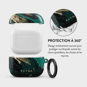 Burga L'étui rigide Apple AirPods 3 (2021) - Emerald Pool
