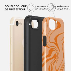 Burga Coque arrière Tough iPhone SE (2022 / 2020) / 8 / 7 - High Vibrations