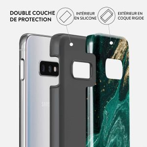 Burga Coque arrière Tough Samsung Galaxy S10 - Emerald Pool