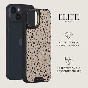 Burga Coque Elite Gold iPhone 14 - Sparkling Tiara