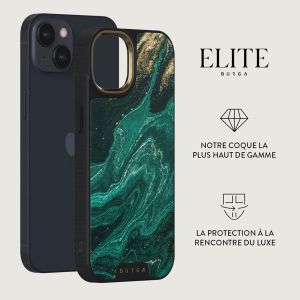 Burga Coque Elite Gold iPhone 14 - Emerald Pool