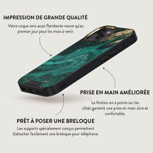 Burga Coque Elite Gold iPhone 14 - Emerald Pool