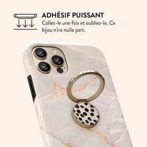 Burga Ringholder Gold - Bague téléphone - Almond Latte