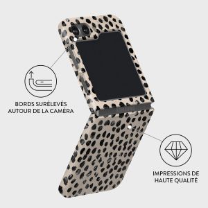 Burga Coque arrière Snap Samsung Galaxy Z Flip 5 - Almond Latte