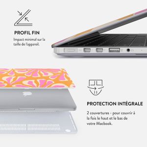 Burga Coque Rigide MacBook Pro 13 pouces (2020 / 2022) - A2289 / A2251 - Aloha