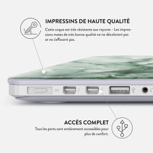 Burga Coque Rigide MacBook Pro 13 pouces (2020 / 2022) - A2289 / A2251 - Pistachio Cheesecake