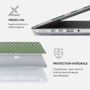 Burga Coque Rigide MacBook Pro 13 pouces (2020 / 2022) - A2289 / A2251 - Ivy League