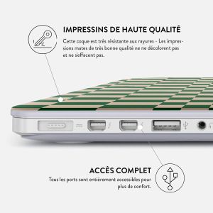 Burga Coque Rigide MacBook Air 13 pouces (2022) / Air 13 pouces (2024) M3 chip - A2681 / A3113 - Ivy League