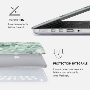 Burga Coque Rigide MacBook Pro 14 pouces (2021) / Pro 14 pouces (2023) M3 chip - A2442 / A2779 / A2918 - Pistachio Cheesecake